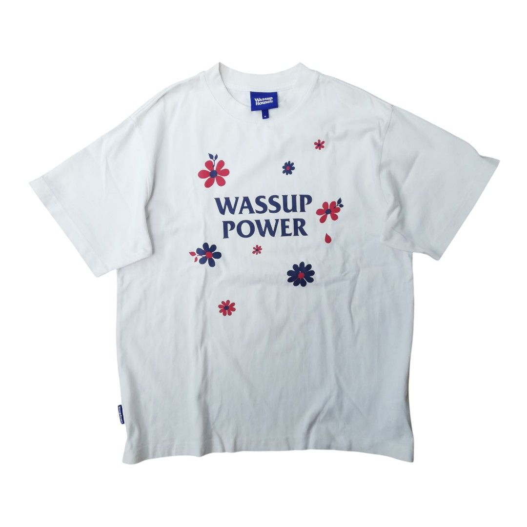 Wassup House Floral Graphic Tee (Category: Tshirts & Polo Shirts ) located in Cadiz. Submitted by hunteer (Listing ID 1438824373, Image 1). Description: For Sale! FREE SHIPPING FEE! ‎ ‎ ‎ ‎Wassup House Floral Graphic T-Shirt ‎ ‎ ‎ ‎• Like New Condition, 9.5 out of 10 color rate ‎ ‎• 100% Cotton| Size Medium ‎ ‎• Legit, check tags for authenticity ‎ ‎• Color: White ‎ ‎• Dimes: Direct Chat ‎ ‎• Issue: Minor stains ‎ ‎• Ready for shipping, fix price