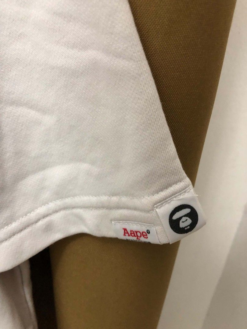 white Aape by A Bathing Ape graphic T-shirts (Category: Tshirts & Polo Shirts ) located in San Mateo. Submitted by ljrosales29 (Listing ID 1438854939, Image 3). Description: .