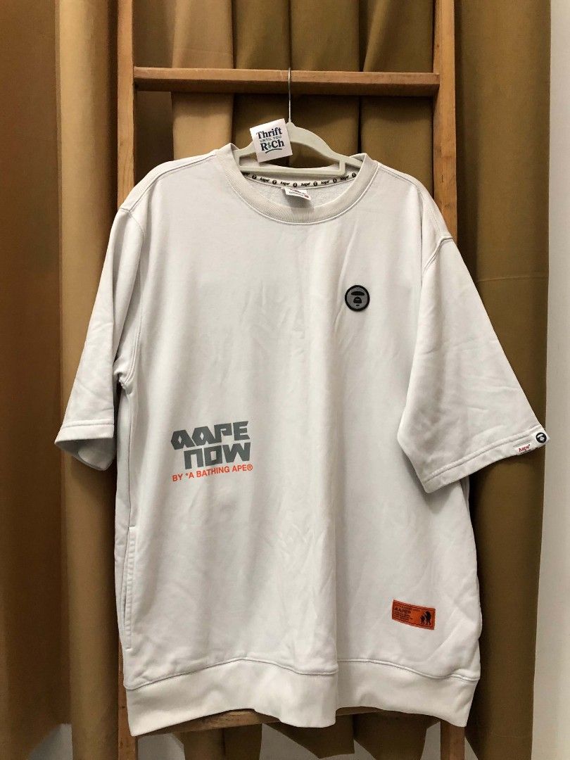 white Aape by A Bathing Ape graphic T-shirts (Category: Tshirts & Polo Shirts ) located in San Mateo. Submitted by ljrosales29 (Listing ID 1438854939, Image 1). Description: .