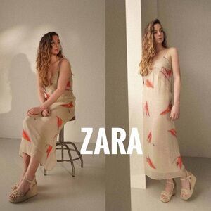 Zara Dress Large BNWT (Category: Dresses) located in Iloilo. Submitted by missy.zara (Listing ID 1438823753, Image 2). Description: Retails 4,995 Best for M-L frames Perfect for Beach Cover Up .