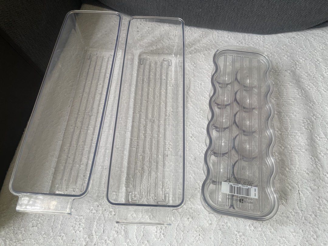 2 Fridge Organizer and Egg Holder