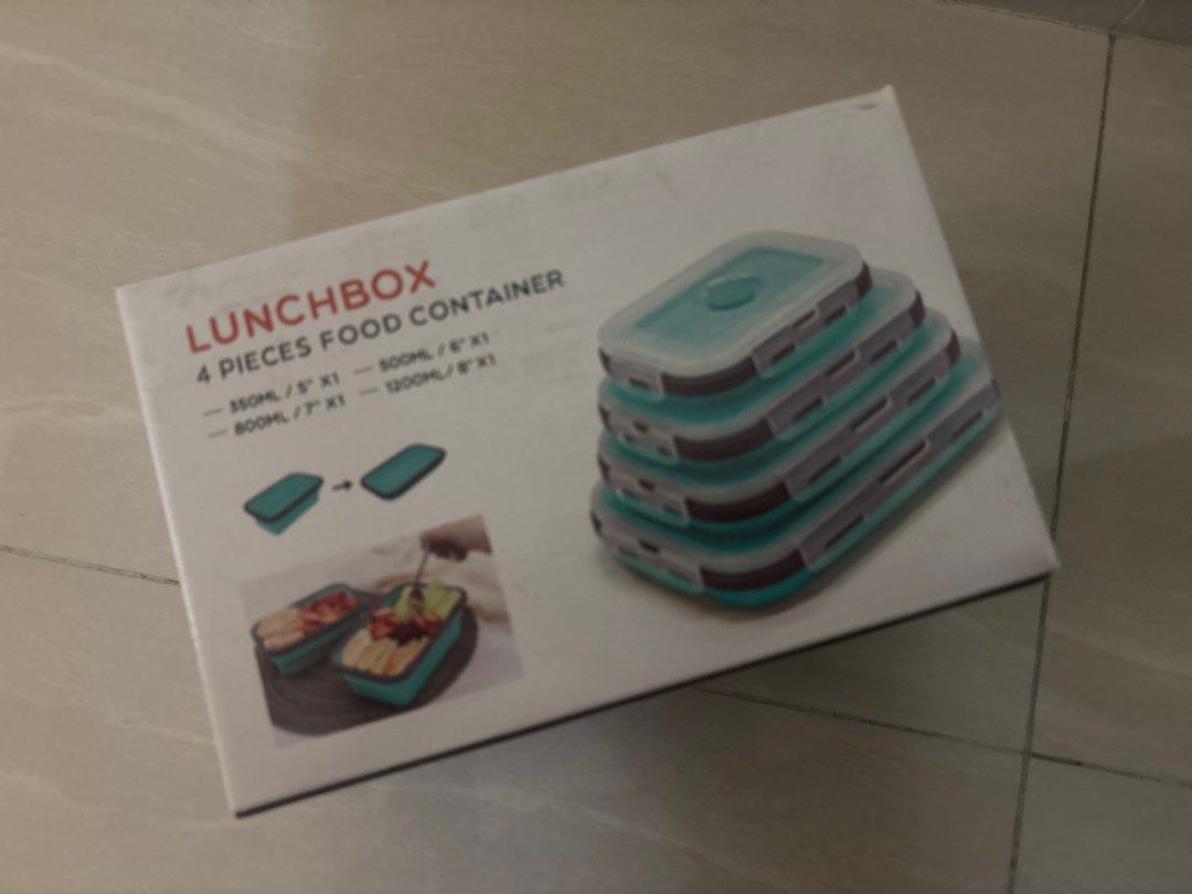 4-Piece Food Container Lunchbox442952226083317760