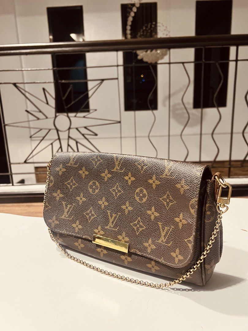 💯 Louis Vuitton MM Favorite (Category: Luxury Bags & Wallets) located in Binan City. Submitted by iamptetty (Listing ID 1435667283, Image 1). Description: Authentic Normal signs of usage .