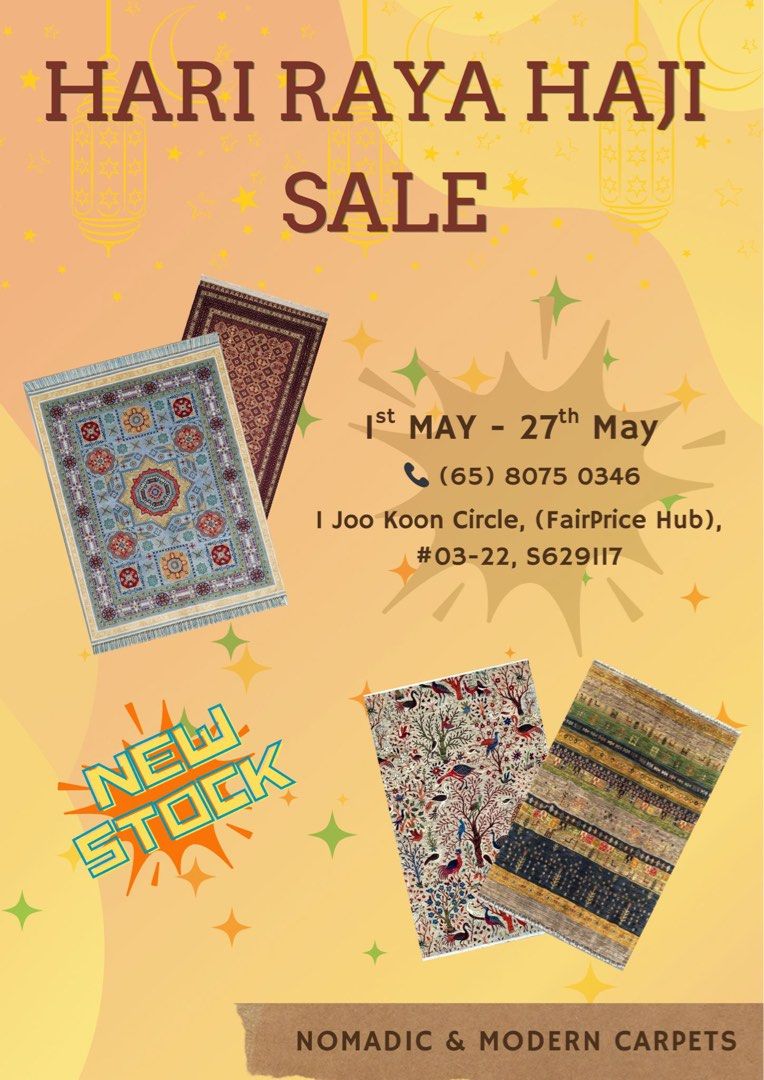 Afghan & Persian carpet sale