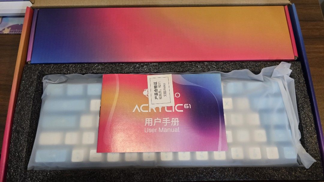 Akko Acrylic 61 Mechanical Keyboard442883525701816321