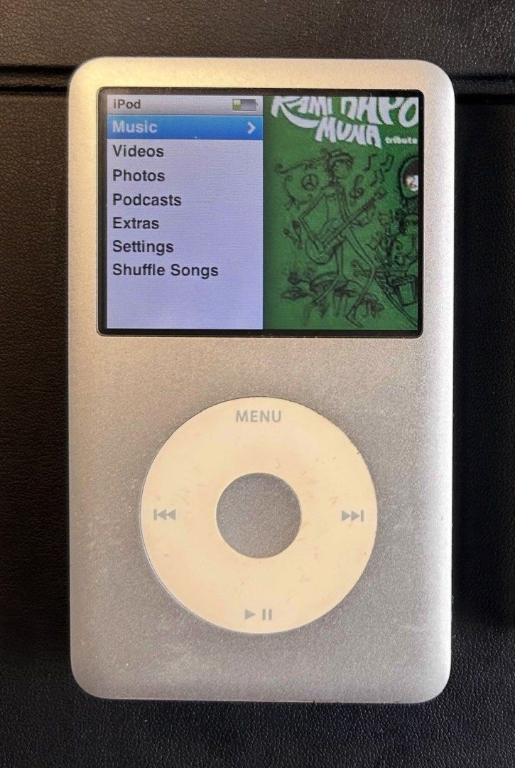 Apple iPod Classic 6th gen 160GB Thick (Category: Portable Music Players) located in Manila. Submitted by youngowl-335711 (Listing ID 1435552475, Image 1). Description: - Apple iPod Classic - 160GB storage - Silver - Click wheel navigation - Plays music, videos, and podcasts - Features menu and play/pause buttons 0 reallocs on hard drive.