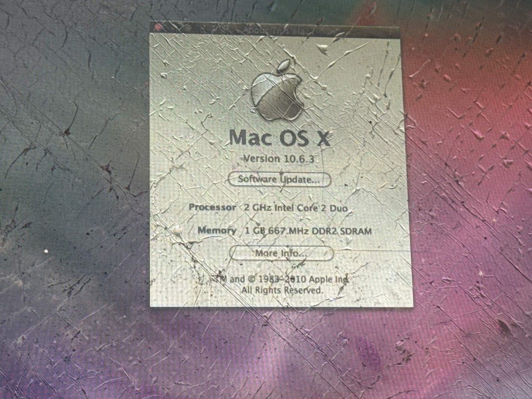 Apple Macbook 2007 - For Parts443120380712079362