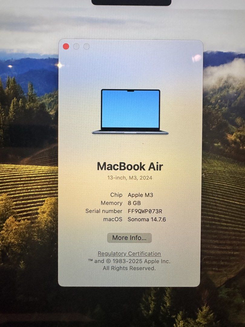 Apple MacBook Air 13-inch M3 (2024)443099270737438721