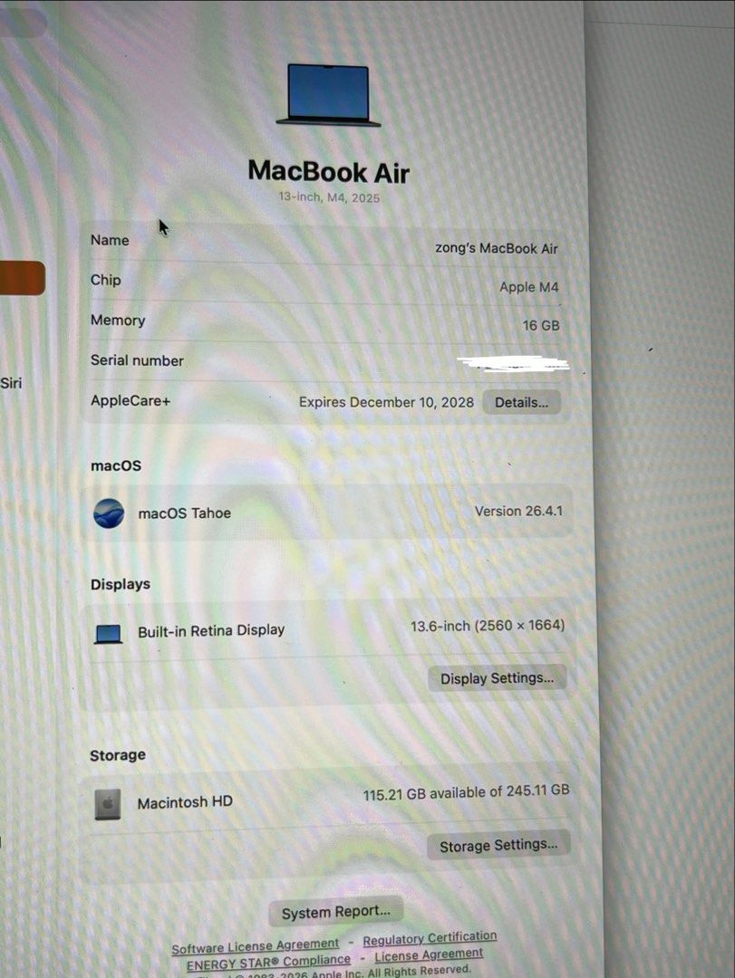 Apple MacBook Air 13-inch M4 2025 - Midnight Blue443558865761751043
