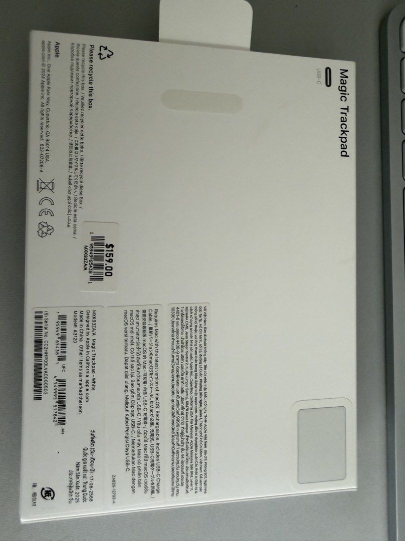 Apple Magic Trackpad - White - Brand New442763878115594240