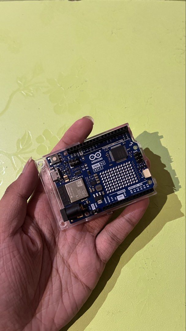 Arduino UNO R4 WiFi Board (Category: Other Accessories) located in Mandaluyong City. Submitted by zurenverse (Listing ID 1435671531, Image 3). Description: - Authentic Arduino UNO R4 WiFi board - Bought from MakerLab - Never used; only opened - RFS: used different board for thesis.