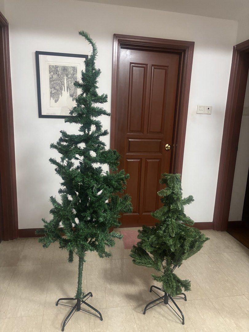 Artificial Christmas Trees - Set of 2