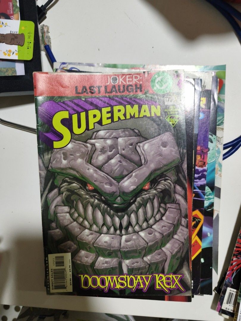 Assorted Comics (Category: Comics & Manga) located in Singapore. Submitted by cadenzab (Listing ID 1435681820, Image 7). Description: best for kids got superman, scarecrow, gi.joe, Batman. can't list all, have 19 of then.