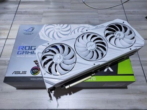 ASUS ROG Strix GeForce RTX 3070 White Edition443359040646031360