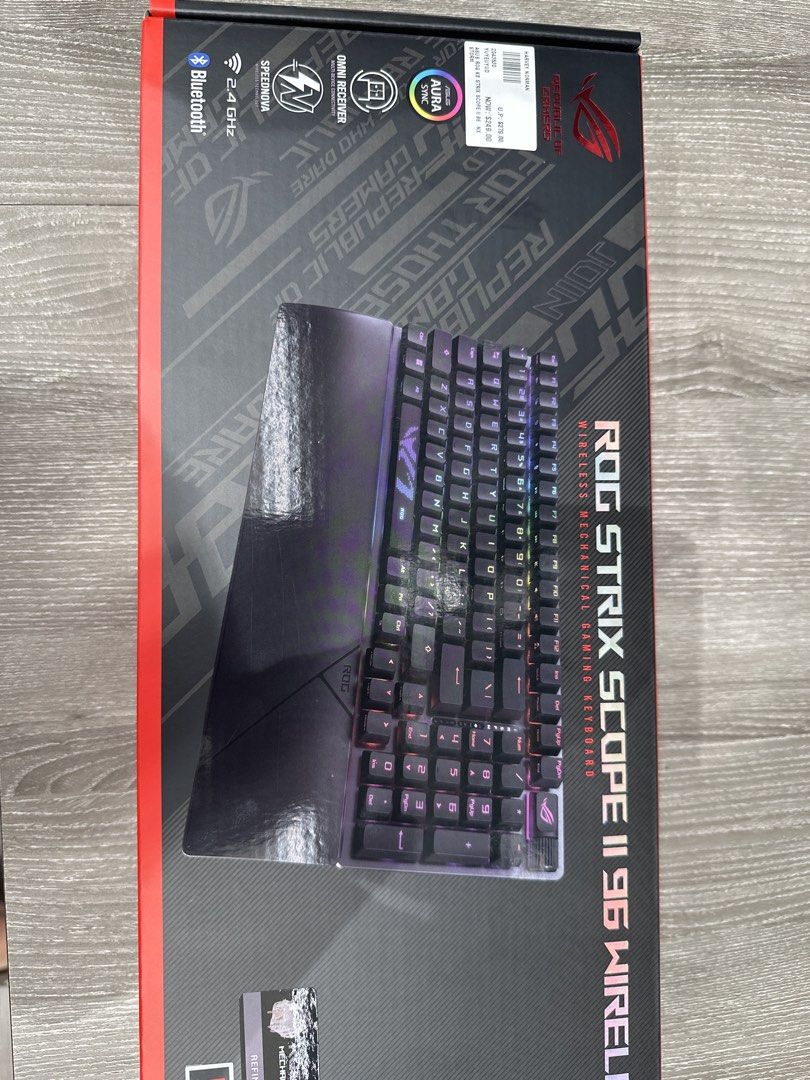 ASUS ROG Strix Scope II 96 Wireless Keyboard443106276651182081