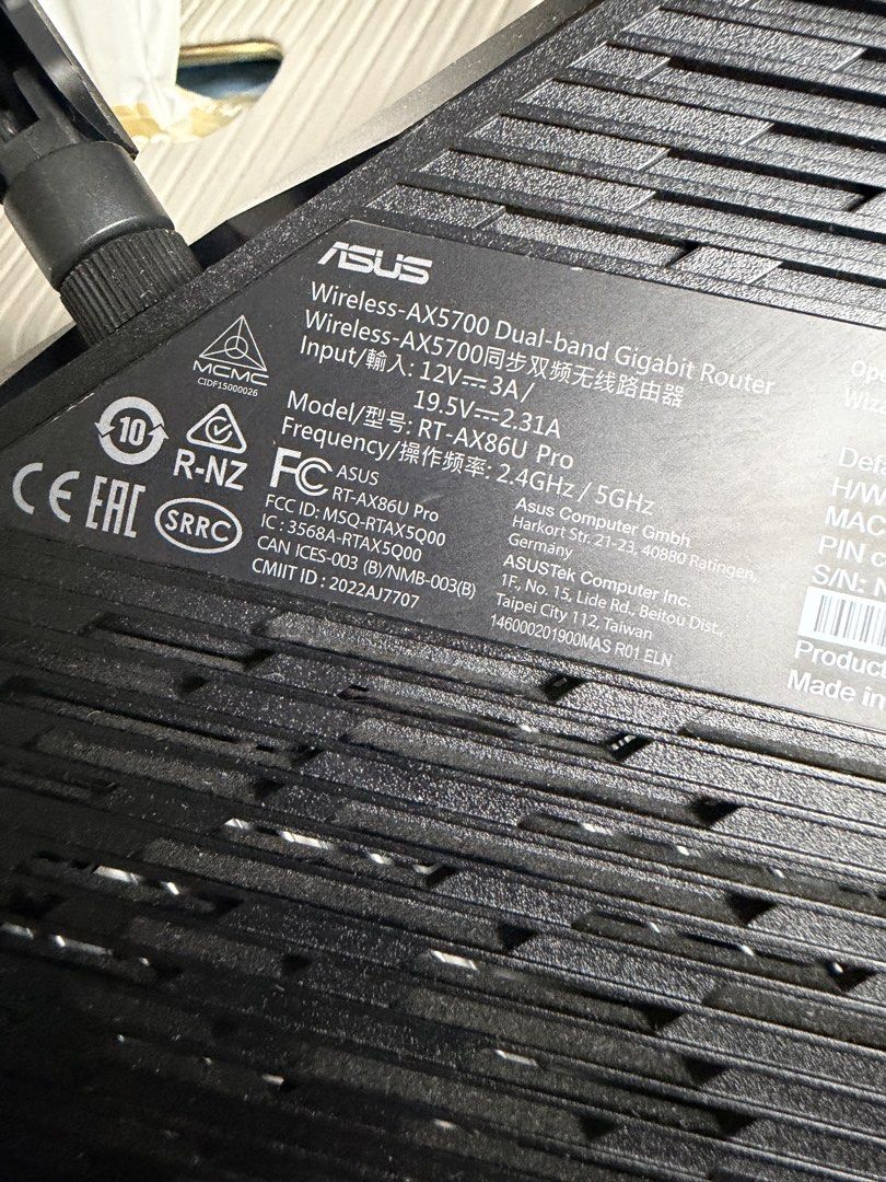 ASUS RT-AX86U Pro Wireless Router443105403197859841