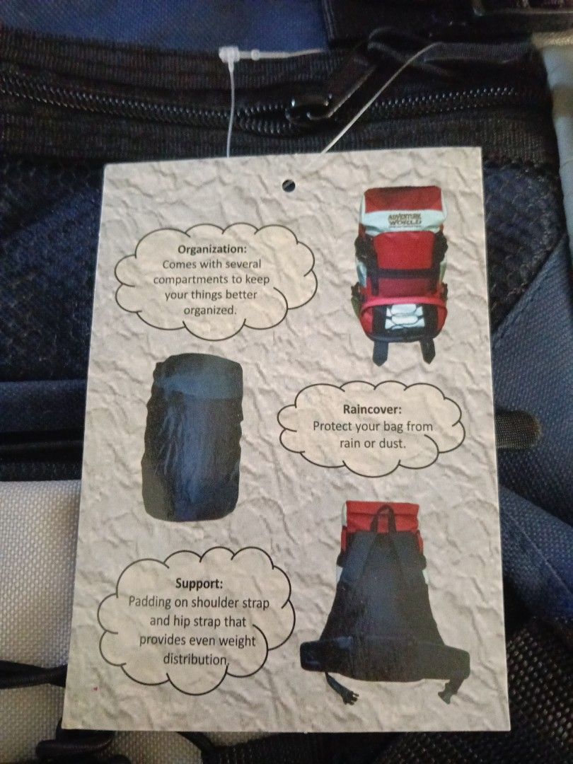 Backpack (Category: Backpacks) located in Singapore. Submitted by justsell2016 (Listing ID 1435528142, Image 3). Description: only sincere buyers in order no waste time.