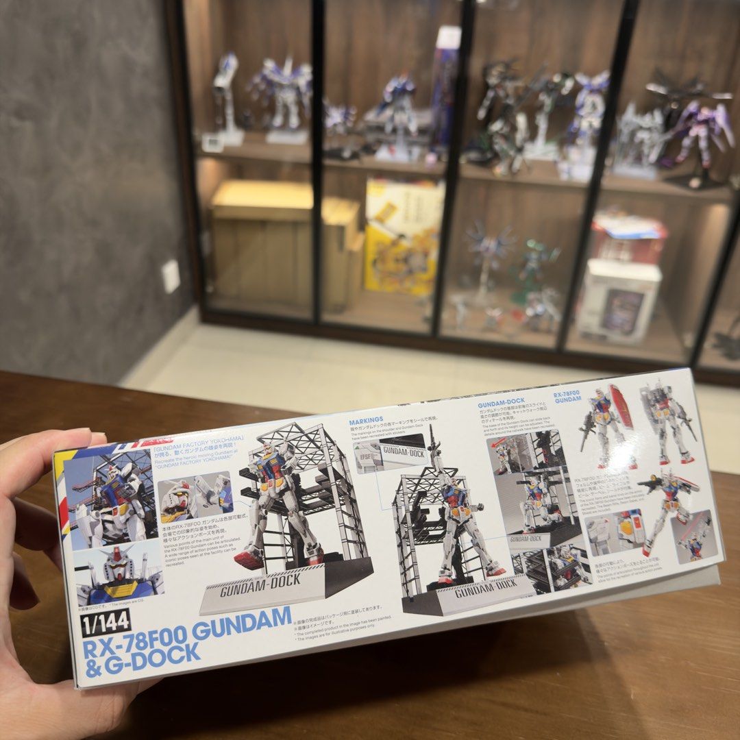 Bandai Gunpla RX-78F00 Gundam & G-Dock + Gunpla-Kun DX Set (Category: Gundam Model Kits) located in Singapore. Submitted by pat.3149 (Listing ID 1435689119, Image 2). Description: - Brand new, unopened Bandai Gunpla model kits. - Includes: - RX-78F00 Gundam & G-Dock - Gunpla-Kun DX Set - Ideal for Gundam enthusiasts and model kit builders. - Kits are in excellent condition. - Ready for assembly..