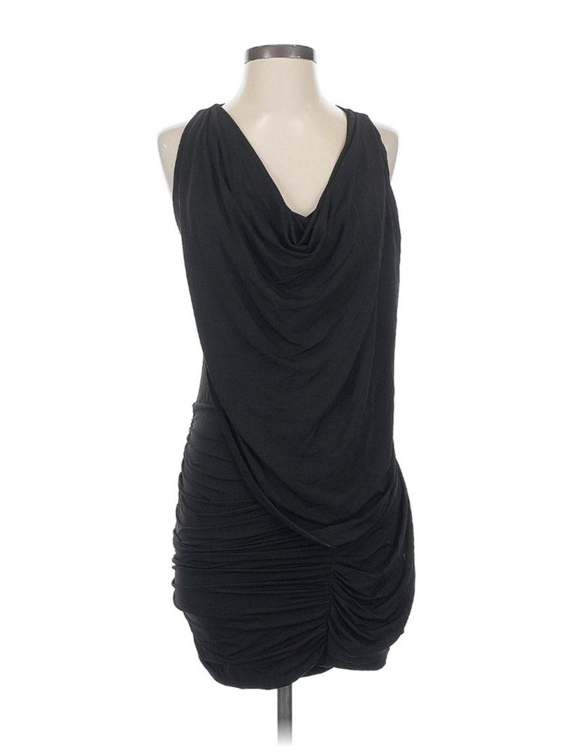 BCBG Cocktail Dress (Category: Dresses) located in Quezon City. Submitted by extrapetite_ph (Listing ID 1435569771, Image 1). Description: BCBGMaxazria Size Small Cowl Neckline Sleeveless Short Black Ruched Moving out sale Everything is priced reduced already Personal preloved items.