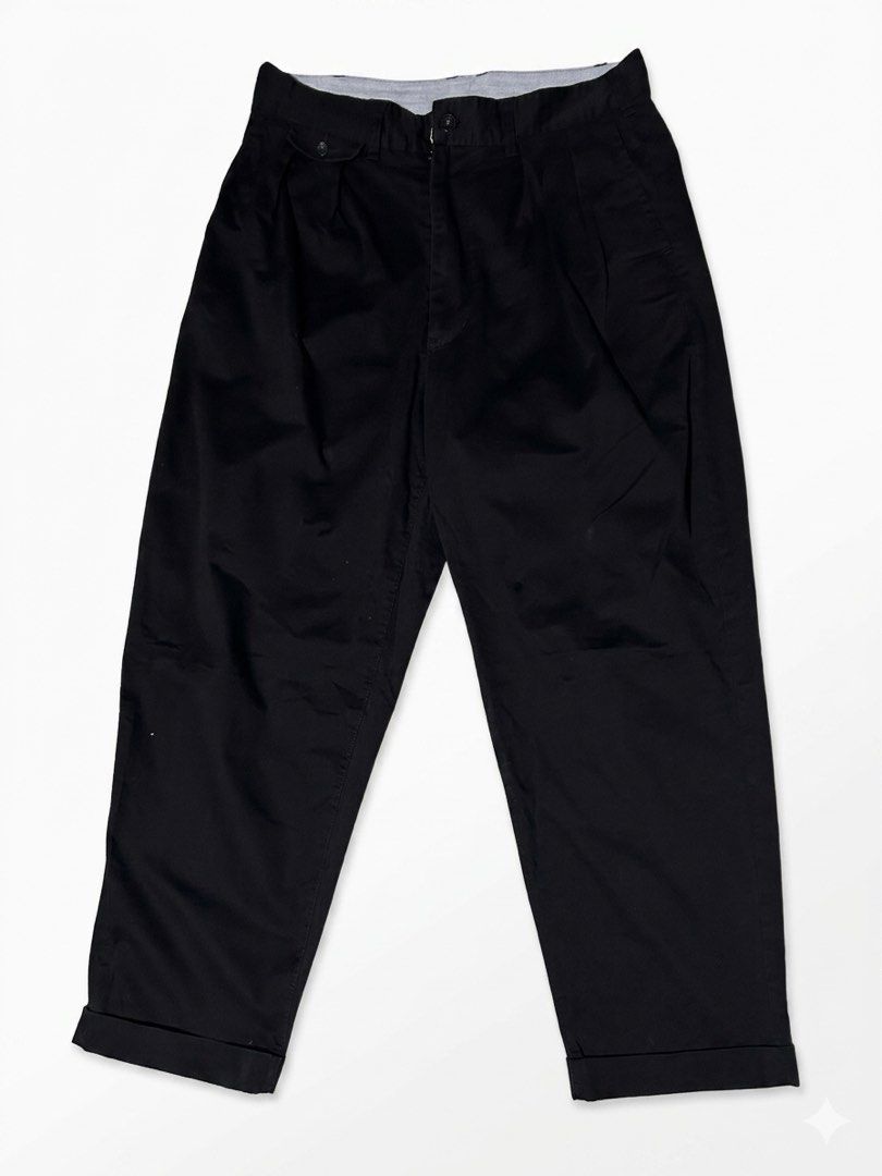 Beams+ 2 Pleats Twill Pants - Navy (Category: Trousers) located in Manila. Submitted by cosmicstar.04bf47 (Listing ID 1435538229, Image 1). Description: Decluttering (Pre-loved) Beams Plus Navy Twill Pants Size: 31-32 Condition: 9/10 No Issue Made in Japan Payment: via Gcash / Bank Transfer Delivery: (Metro Manila/NCR): via Lalamove / Grab Shipping: via J&T Payment first Shipping & Delivery is at buyer’s expense PM for more pictures and details N