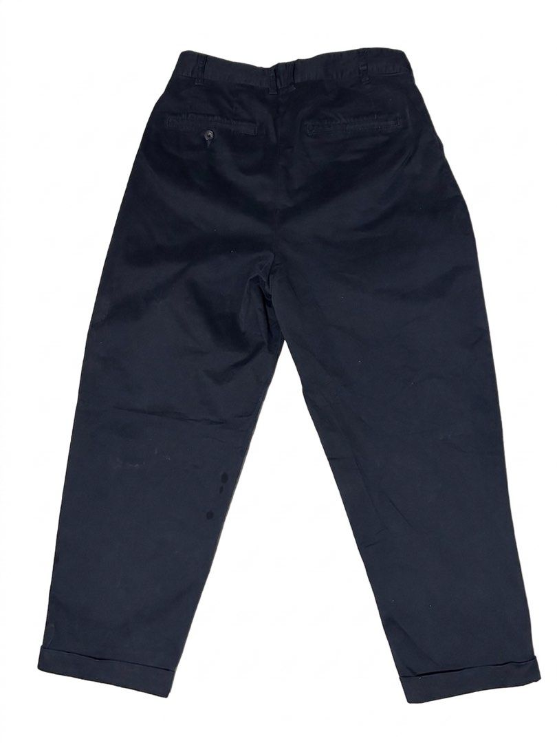 Beams+ 2 Pleats Twill Pants - Navy (Category: Trousers) located in Manila. Submitted by cosmicstar.04bf47 (Listing ID 1435538229, Image 2). Description: Decluttering (Pre-loved) Beams Plus Navy Twill Pants Size: 31-32 Condition: 9/10 No Issue Made in Japan Payment: via Gcash / Bank Transfer Delivery: (Metro Manila/NCR): via Lalamove / Grab Shipping: via J&T Payment first Shipping & Delivery is at buyer’s expense PM for more pictures and details N