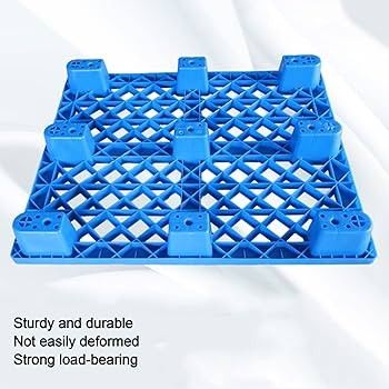 Blue Plastic Pallet - Sturdy and Durable