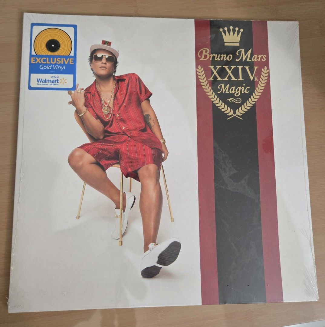 Bruno Mars - 24K Magic Vinyl Record (Category: Vinyls) located in Makati City. Submitted by lizkw (Listing ID 1435683592, Image 1). Description: Sealed.