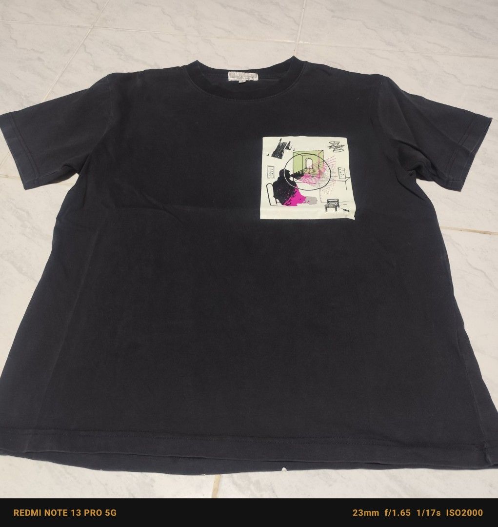 Cav Empt Graphic T-shirt Japan (Category: Tshirts & Polo Shirts ) located in Manila. Submitted by buyybustt (Listing ID 1435645985, Image 1). Description: - Black Cav Empt T-shirt - Graphic print on front and back - Crew neck and short sleeves - Back print includes text: "Founded on the illusion of an originality authenticity in need of restoration" and "PROVIDED BY CAV EMPT" - Made of 100% cotton.