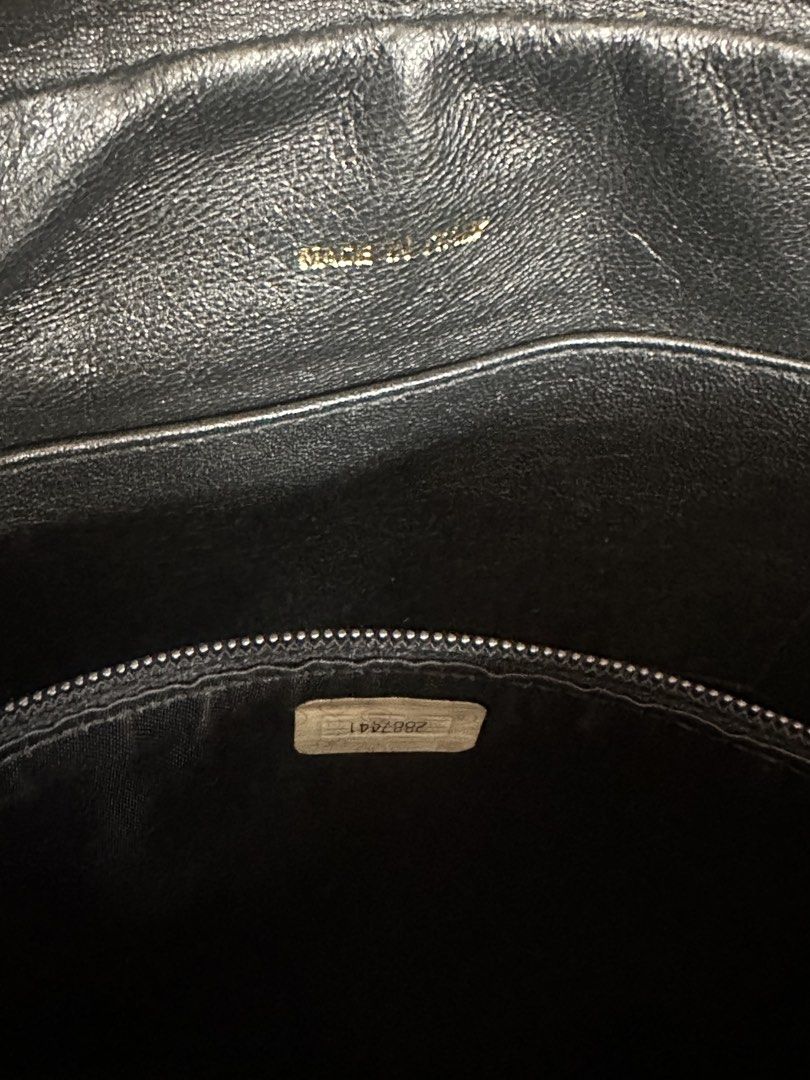 Chanel Caviar Leather Crossbody Bag (Category: Luxury Bags & Wallets) located in Mandaluyong City. Submitted by marceditems (Listing ID 1435713662, Image 3). Description: - Authentic Chanel crossbody bag - series 2, hologram intact - Crafted from black caviar leather - Diagonal quilted design - 24k gold plated puller charm - Multiple interior compartments - Made in Italy - excellent vintage condition, no noticeable flaws.