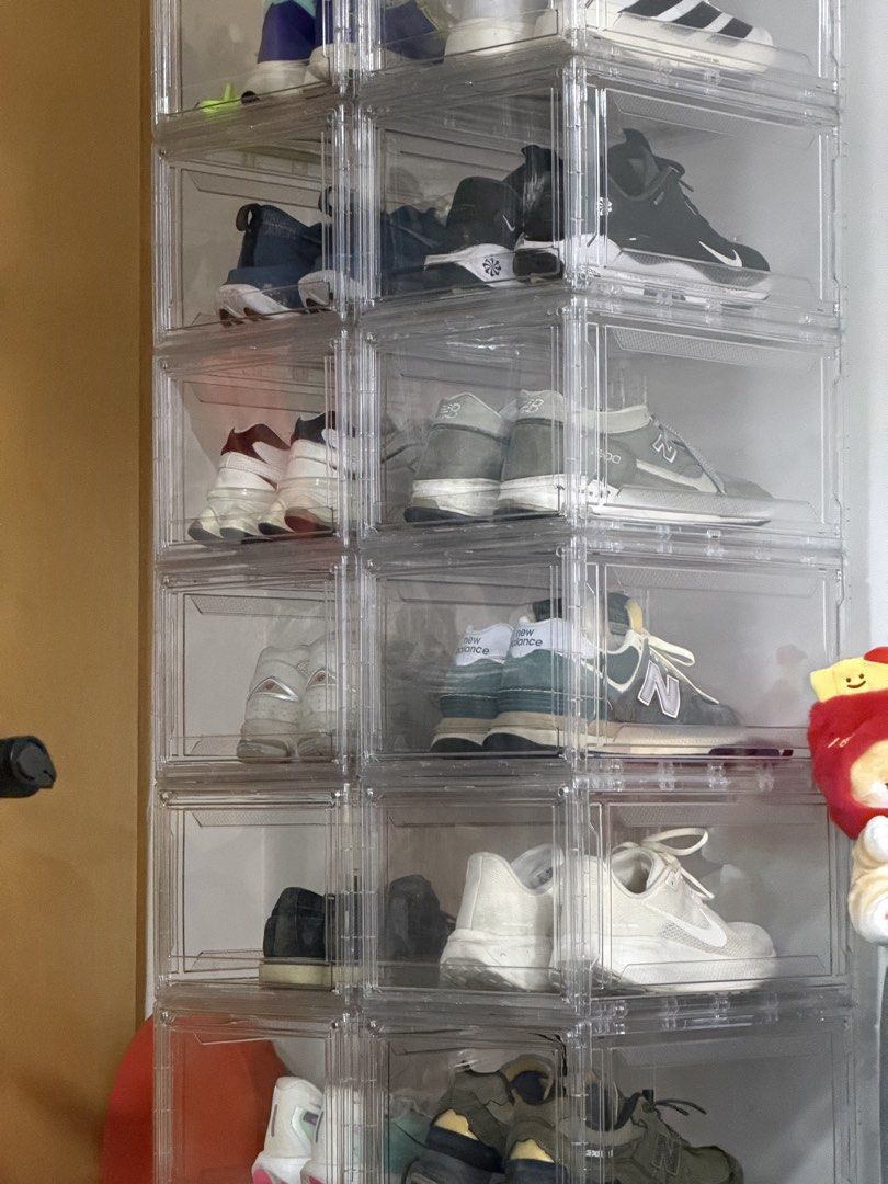 Clear Acrylic Shoe Box