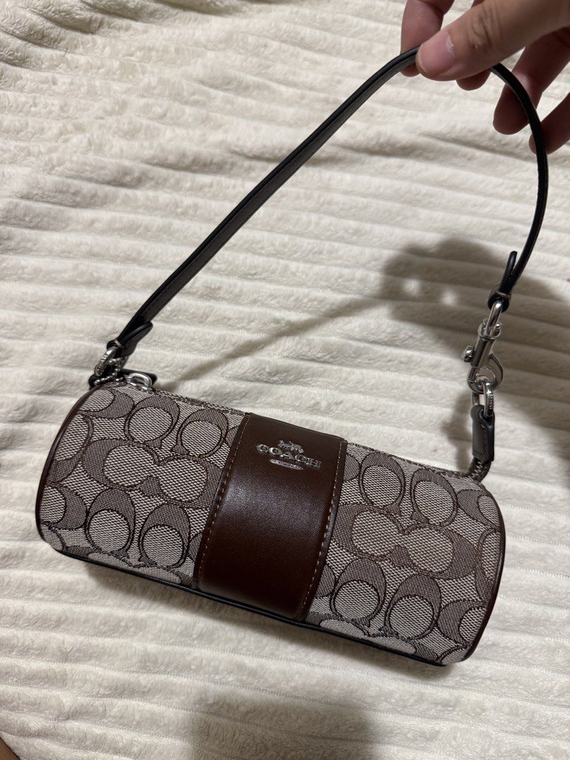 coach nolita barrel in oak maple (Category: Luxury Bags & Wallets) located in Quezon City. Submitted by closetsteal (Listing ID 1435647699, Image 2). Description: last price posted! guaranteed authentic. impulse buy. never got to use this because i got the demi re-edition in the same color way..