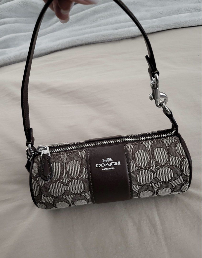 coach nolita barrel in oak maple (Category: Luxury Bags & Wallets) located in Quezon City. Submitted by closetsteal (Listing ID 1435647699, Image 1). Description: last price posted! guaranteed authentic. impulse buy. never got to use this because i got the demi re-edition in the same color way..