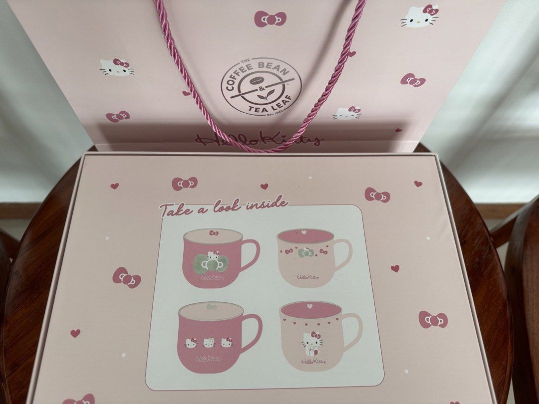 Coffee Bean x Hello Kitty Mug Set - Limited Edition442949580558192642