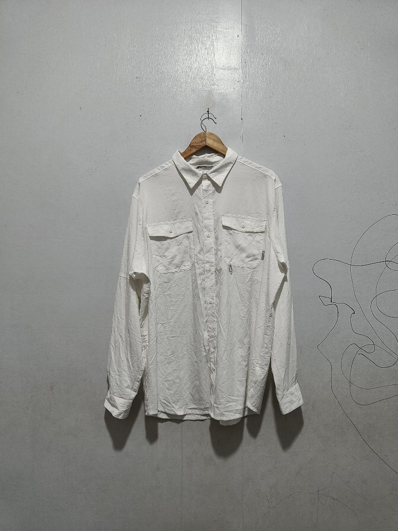 Columbia PFG "Tamiami II" Convertible LS (Category: Hiking & Camping) located in Taytay. Submitted by fromdoolig (Listing ID 1435654513, Image 2). Description: Columbia PFG "Tamiami II" Convertible LS Omnishade Like New Color: White Issue: None Size on Tag: Large Actual Dimensions: W24 x L30 Price: 880+SF Mode of Payment: Gcash only [Payment First] Courier Service: JNT or Lalamove [No Cop/d] Lalamove: Customer shall shoulder all fees.