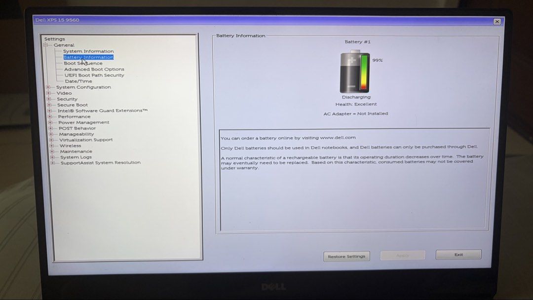 Dell XPS 15 9560 4K Touchscreen442987426780303362