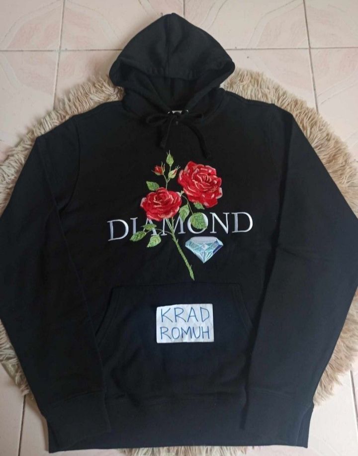Diamond Supply Co. Black Hoodie (Category: Hoodies) located in Manila. Submitted by darkhumor20 (Listing ID 1435536867, Image 2). Description: FOR SALE Diamond Supply Co (Premium) Hoodie Medium Brandnew with Hangtag 1500 (4,500 original price).