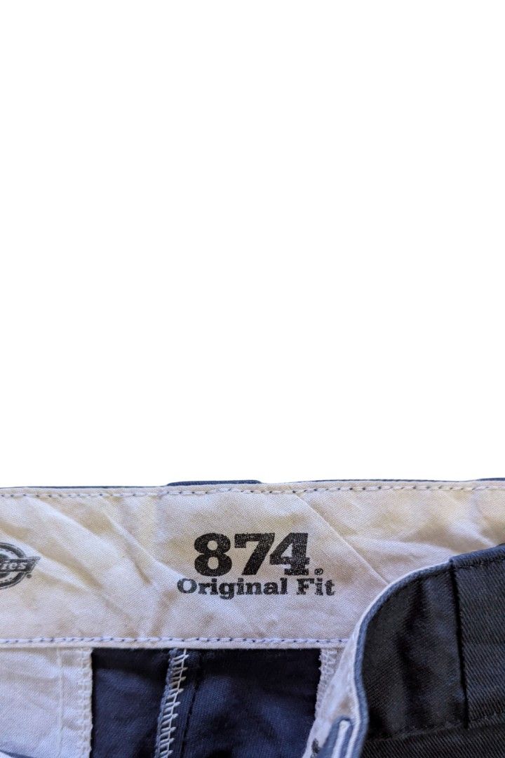 Dickies 874 Navy Blue Original Fit Pants (Category: Jeans) located in Caloocan City. Submitted by losfinds (Listing ID 1435529524, Image 3). Description: Dickies 874 Navy Blue Original Fit Pants Size: 33 x 32 850 + Sf.
