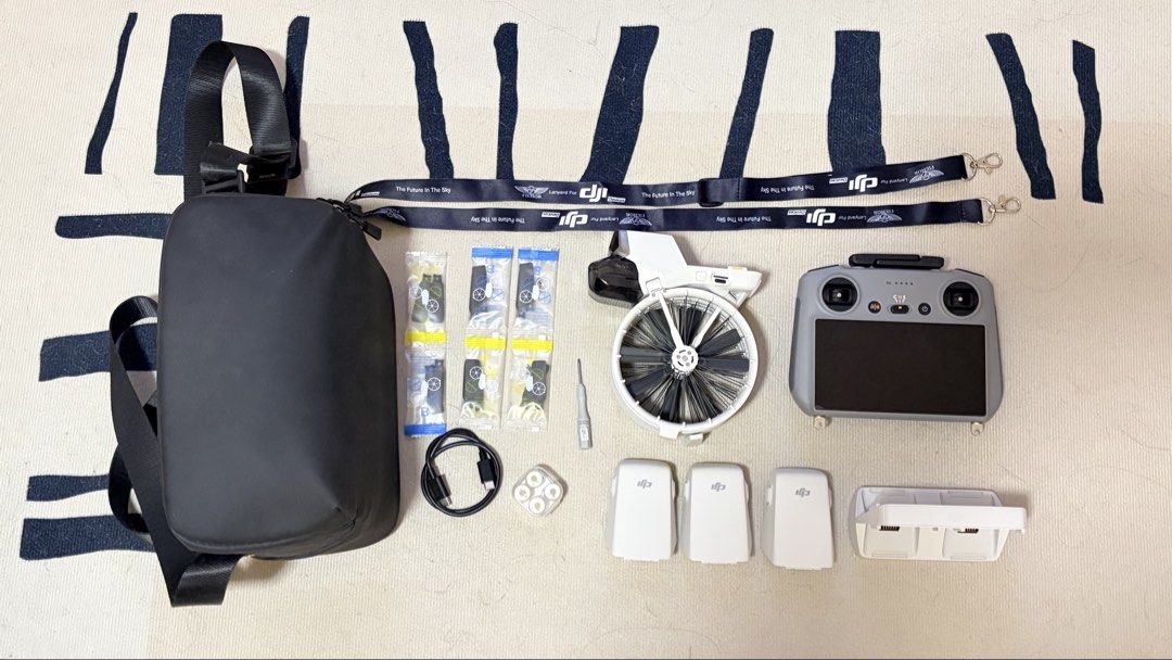 DJI Flip Fly More Combo (Category: Drones) located in Cavite. Submitted by vj.martillano (Listing ID 1435554920, Image 2). Description: Used DJI Flip Fly More Combo Inclusion - Drone - DJI RC2 Remote Controller - Three Batteries * 5, 5, 6 cycle count - Charging Hub - Extra Propellers / screw driver - Carrying Bag - USB Cable *Accessories includes 1. 3 SD Cards: - 256GB Orico - 64GB Lexar - 64GB Kingston 2. Lanyard 3. Unused drone lights 4. Temper