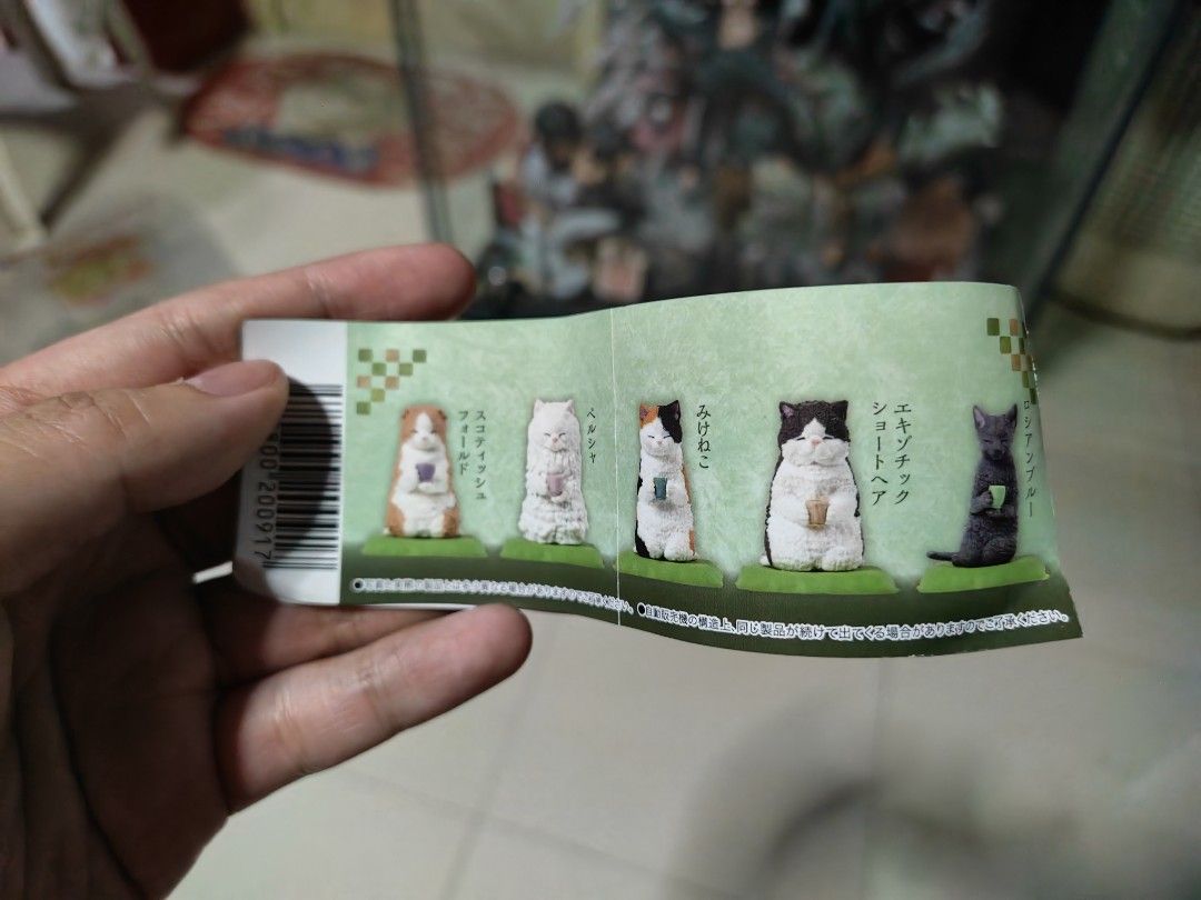Exhausted cat series gashapon figure (Category: Designer & Blind Box Toys) located in Caloocan City. Submitted by MovesLikeJeager (Listing ID 1435675431, Image 3). Description: selling my duplicate sealed brand new pm if interested .