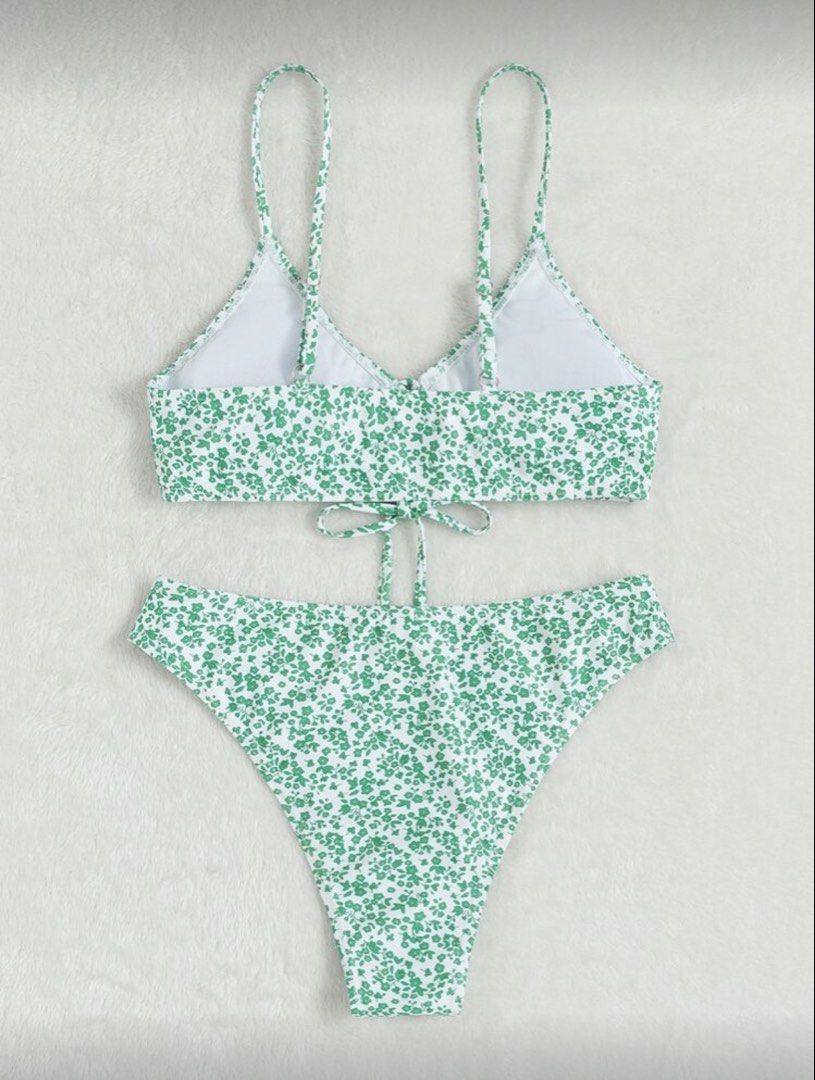 floral two piece bikini (Category: Bikinis & Swimsuits) located in Las Pinas. Submitted by nylth (Listing ID 1435530376, Image 2). Description: - used thrice - padded.