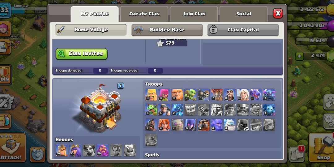 FS COC Account TH 11 Max(Can CN 2k gem) (Category: Game Gift Cards & Accounts) located in Manila. Submitted by lee677 (Listing ID 1435612323, Image 3). Description: Payment first. Gcash only. Negotiable.