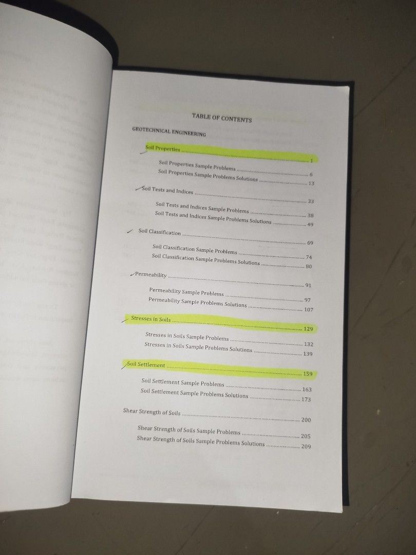 Geotechnical Engineering Textbook (Category: Textbooks) located in Manila. Submitted by joyce_088 (Listing ID 1435642442, Image 3). Description: May sulatang sa table of contents RFS: Decluttering and wala nang gumagamit.