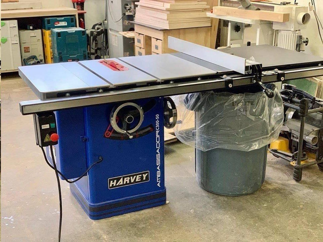 Harvey Table Saw (Category: Everything Else Others) located in Manila. Submitted by joeyroque09 (Listing ID 1435578952, Image 1). Description: Harvey Table Saw Model: C300-50 Specs: 3 Hp, 220v single phase Price: 145,000.