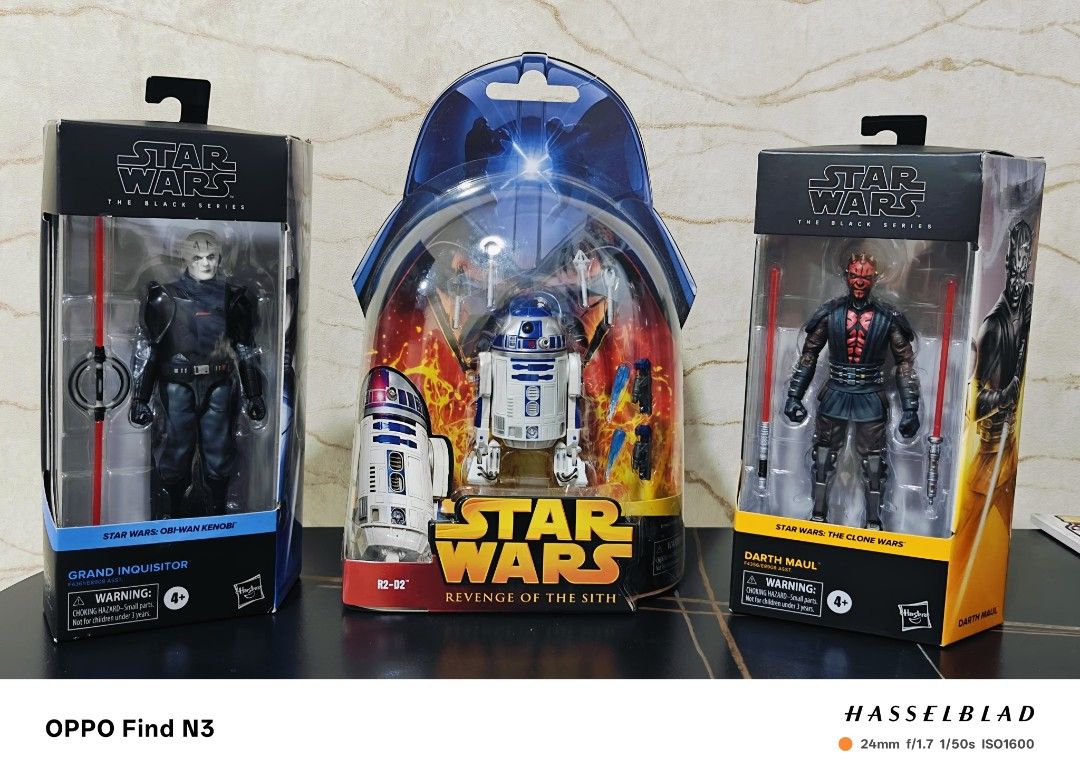 Maul R2 D2 Hasbro Star Wars Black Series Darth Maul, R2-D2, Grand Inquisitor $20 ...
