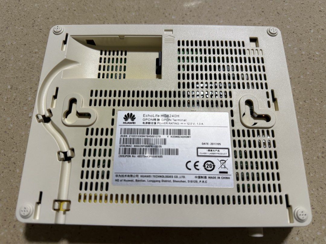 Huawei Ethernet Switch GPON Terminal EchoLife HG8240H443222189252300802
