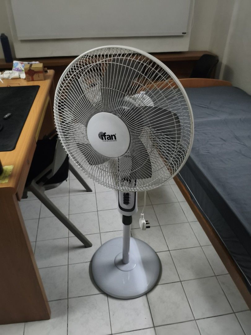 Ifan Standing Fan - White 16 inch Stand Fan