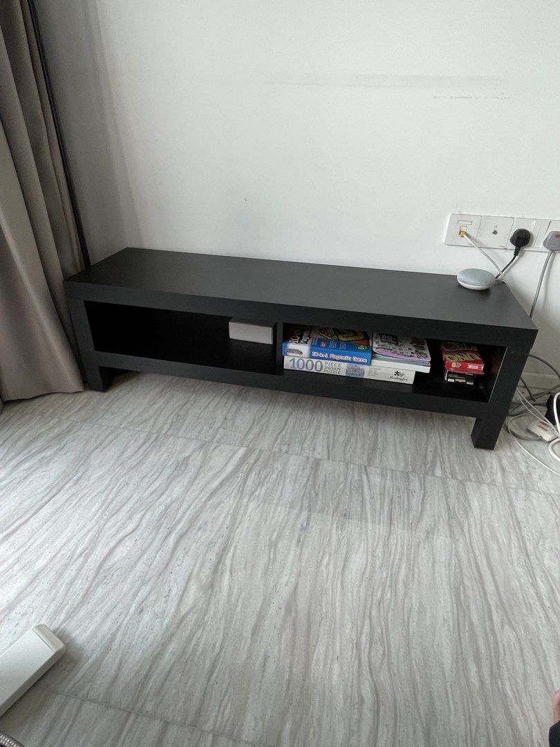 IKEA Black TV Console