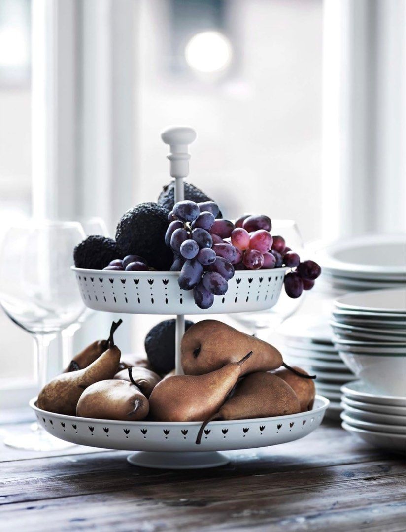 IKEA Garnera Two-Tiered Serving Stand443061427231139845