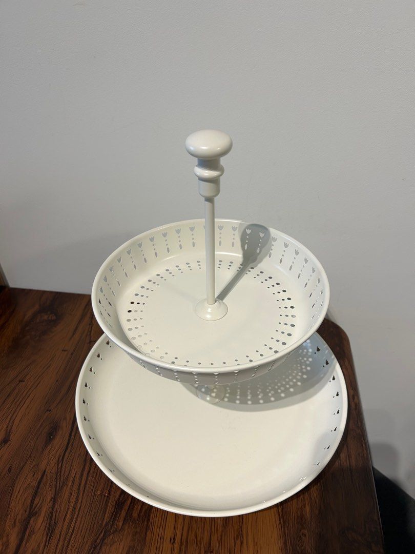IKEA Garnera Two-Tiered Serving Stand443061427231139842