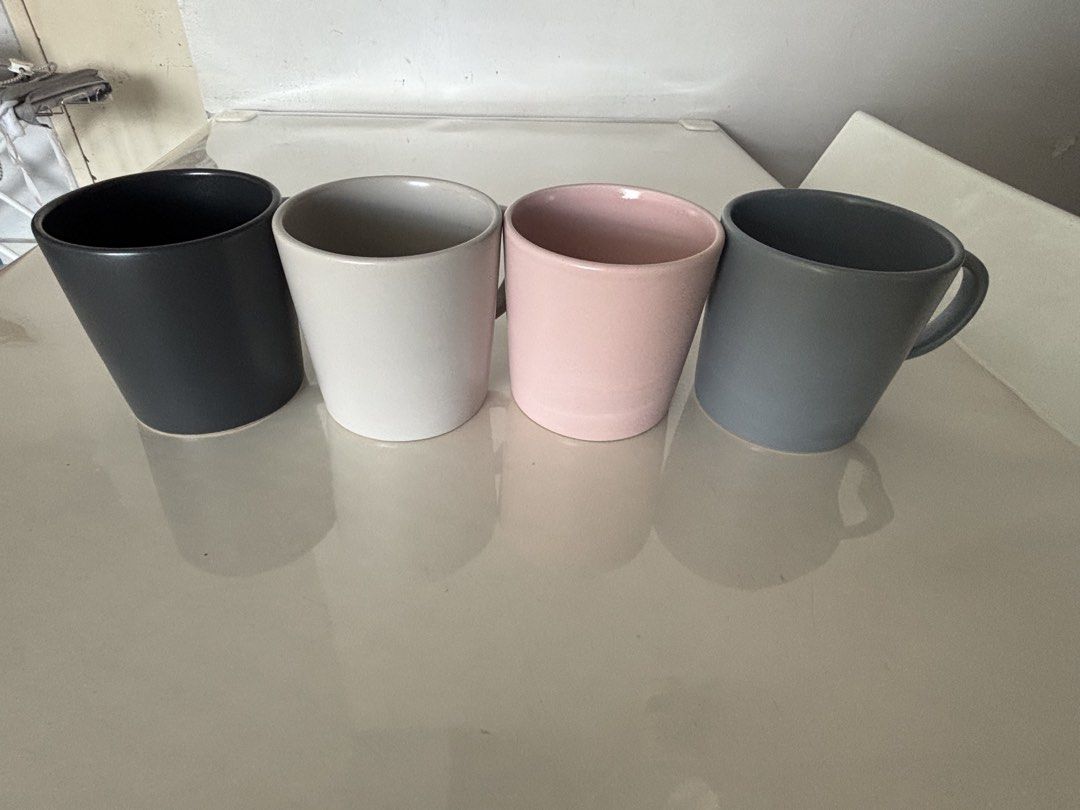 IKEA Stoneware Mugs - Set of 4